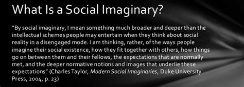  「Social Imaginary:」コロンビア社会の鏡、あるいは想像力の力